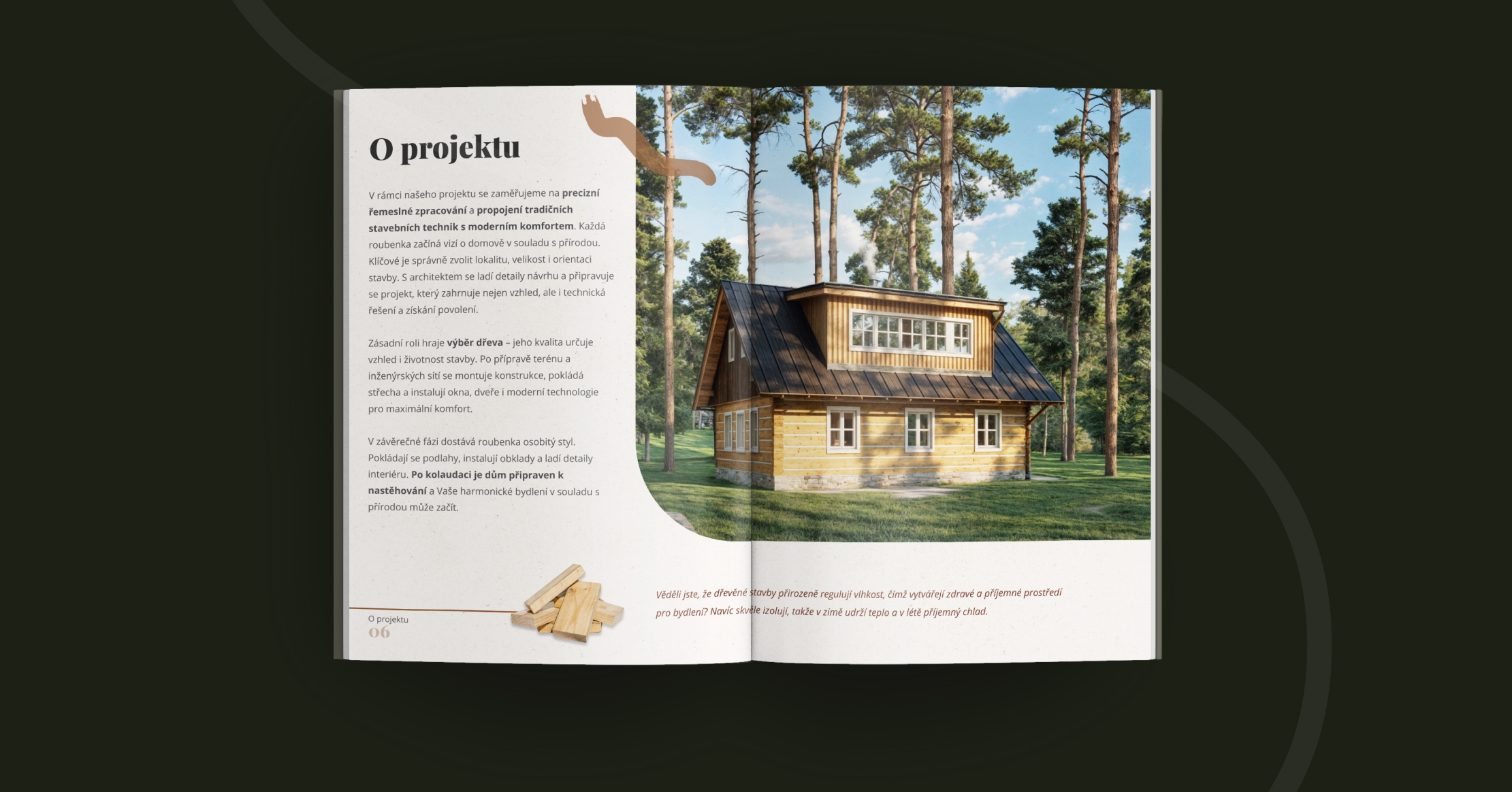Wooden Cabins - website content 3