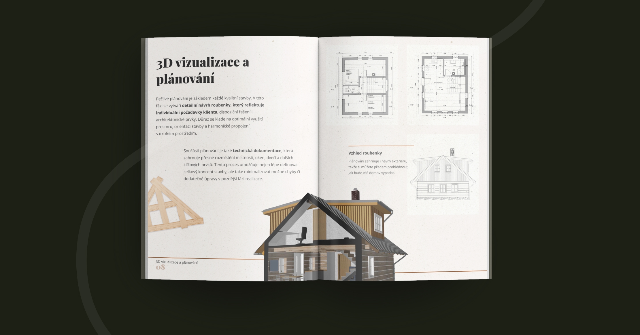 Wooden Cabins - website content 4