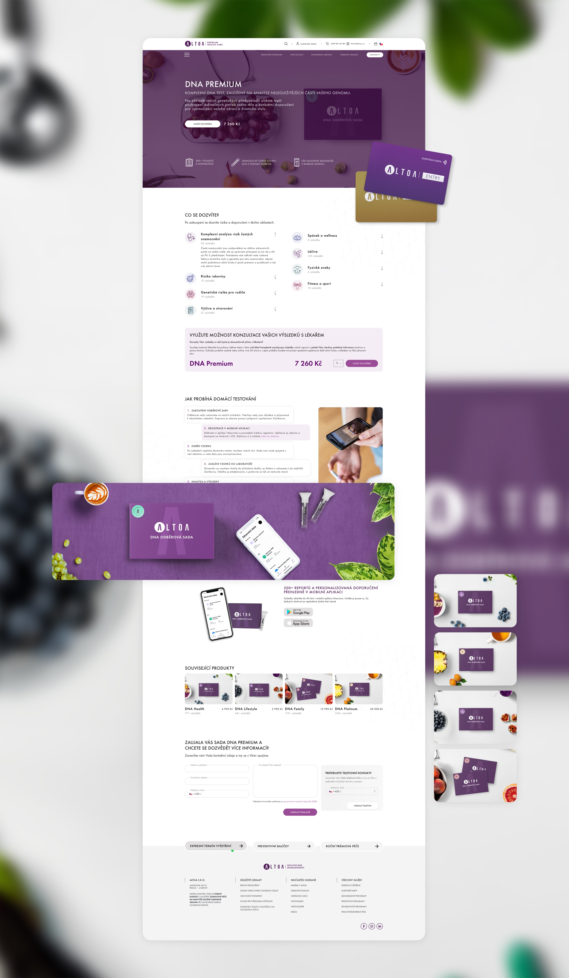 Altoa - dna tests page