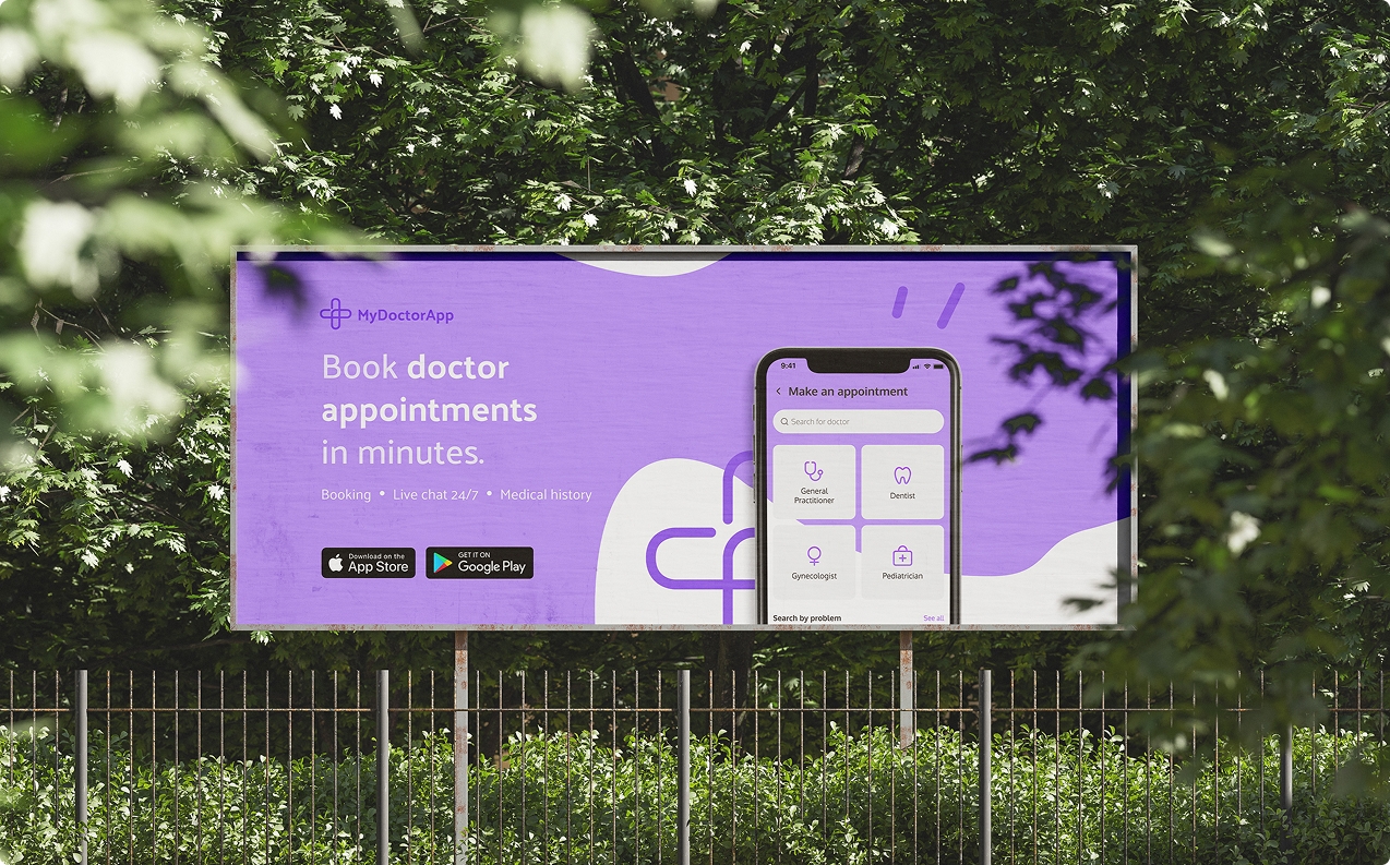 My Doctor App - billboard