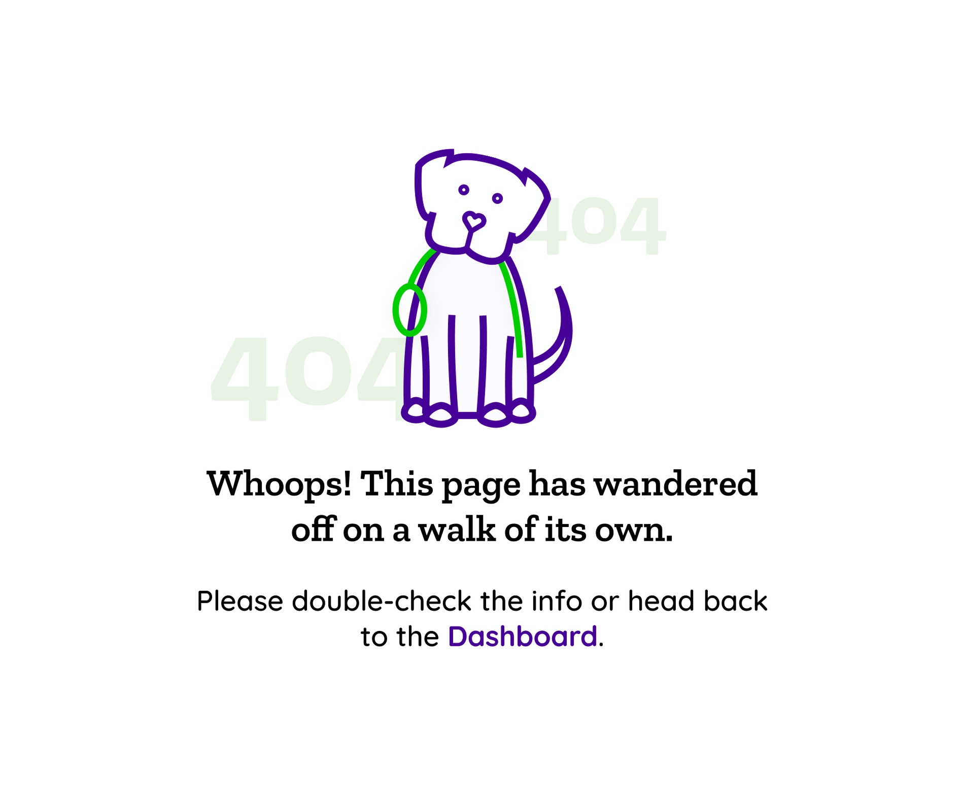 Pet Expert - not found page