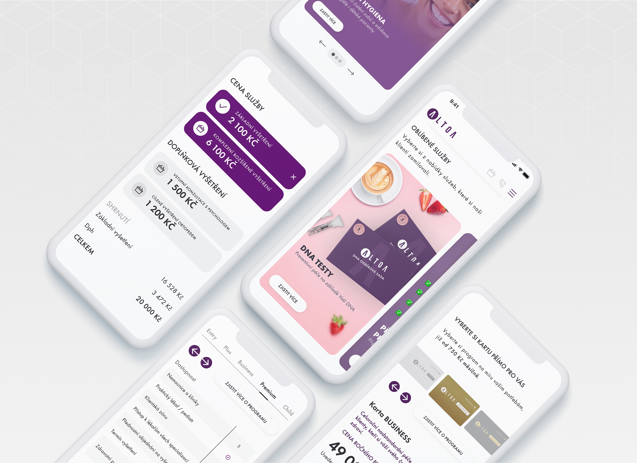 Altoa - phone mockup