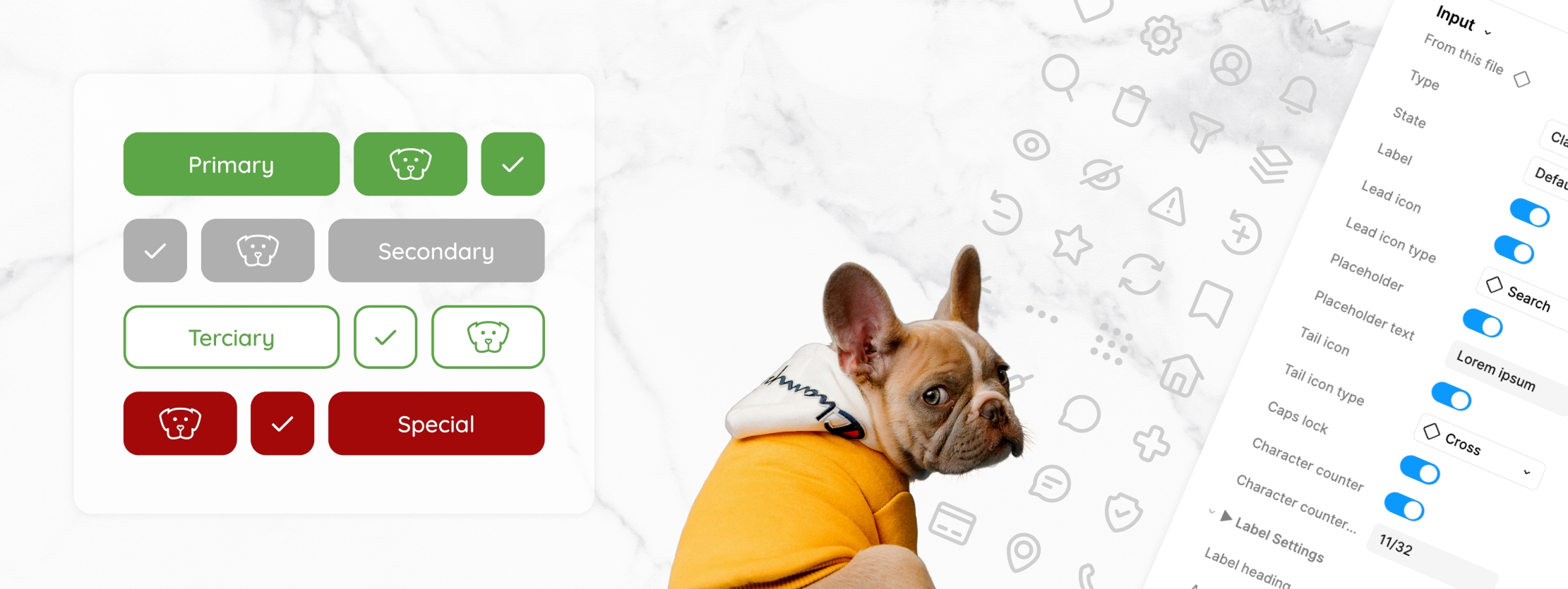 Pet Expert - UI components